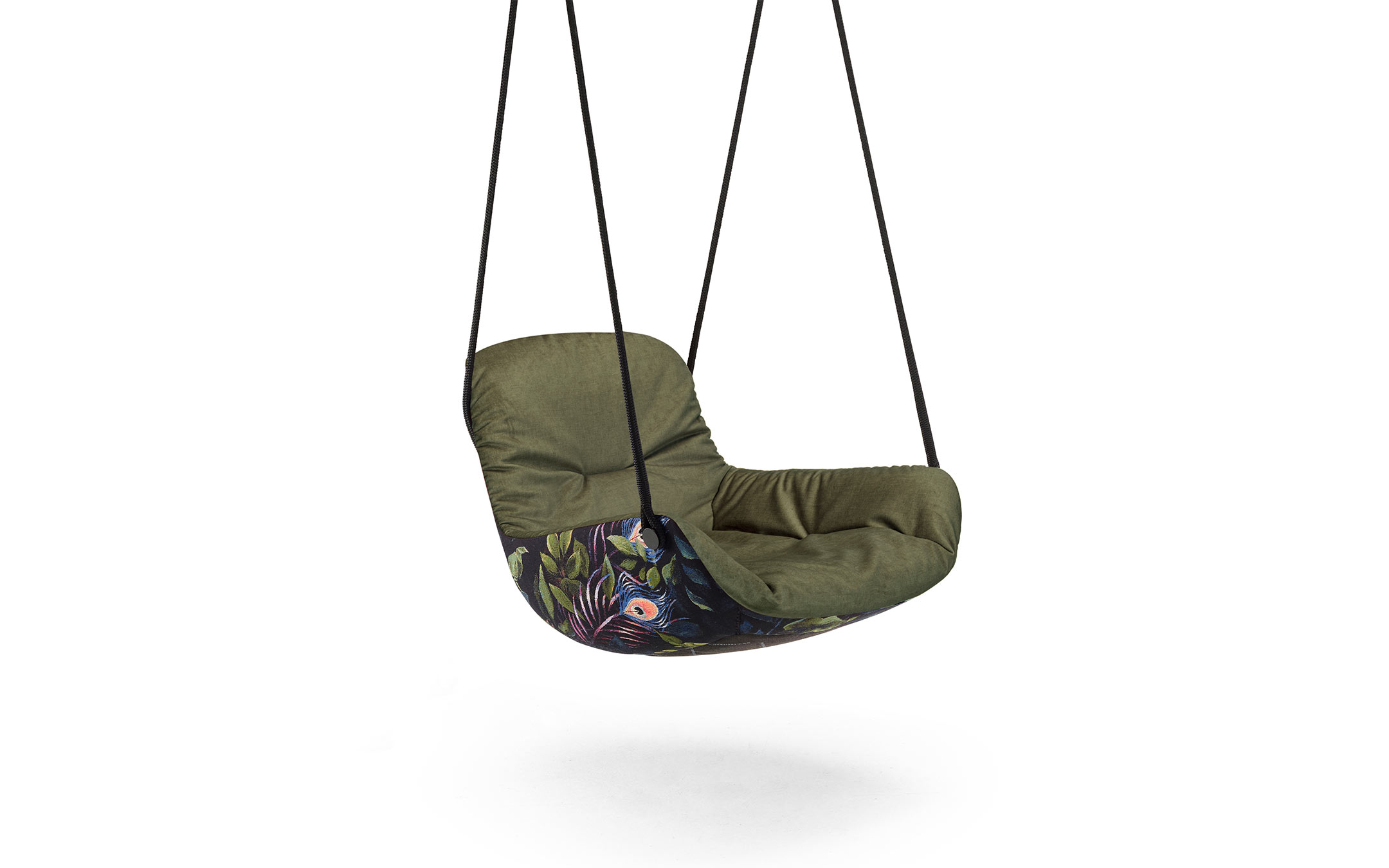 freifrau_Leya_Lounge-Swing-Seat_2-Punkt_Smart-Pin_Gibelin-Oasis_front Platzhalter