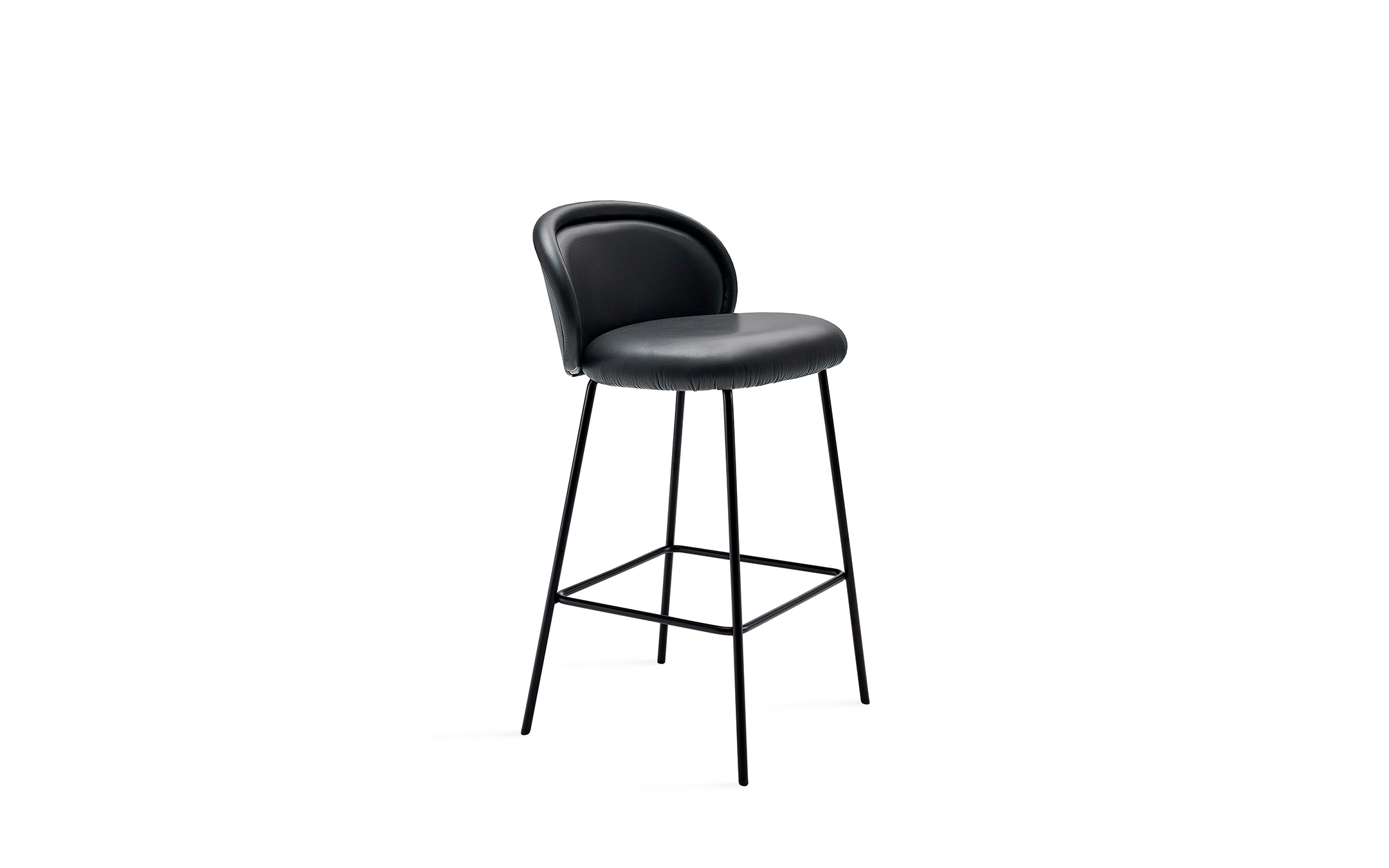 freifrau_2023_Ona_Counterstool_1-8_ME001_Sahara-Ebony_front Platzhalter