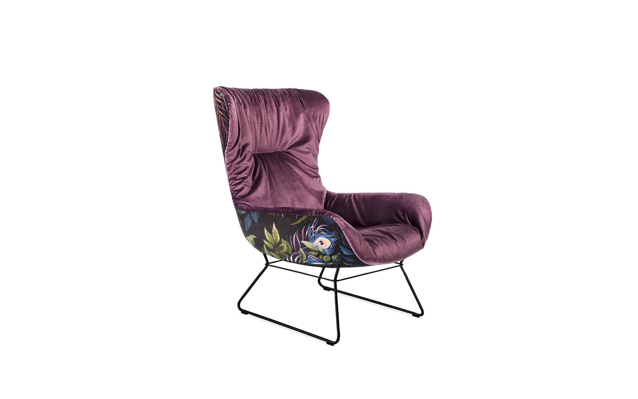 freifrau_2023_Leya_Wingback-Chair_1-1_ME001_Avalon-026_Gobelin-Oasis_front Platzhalter