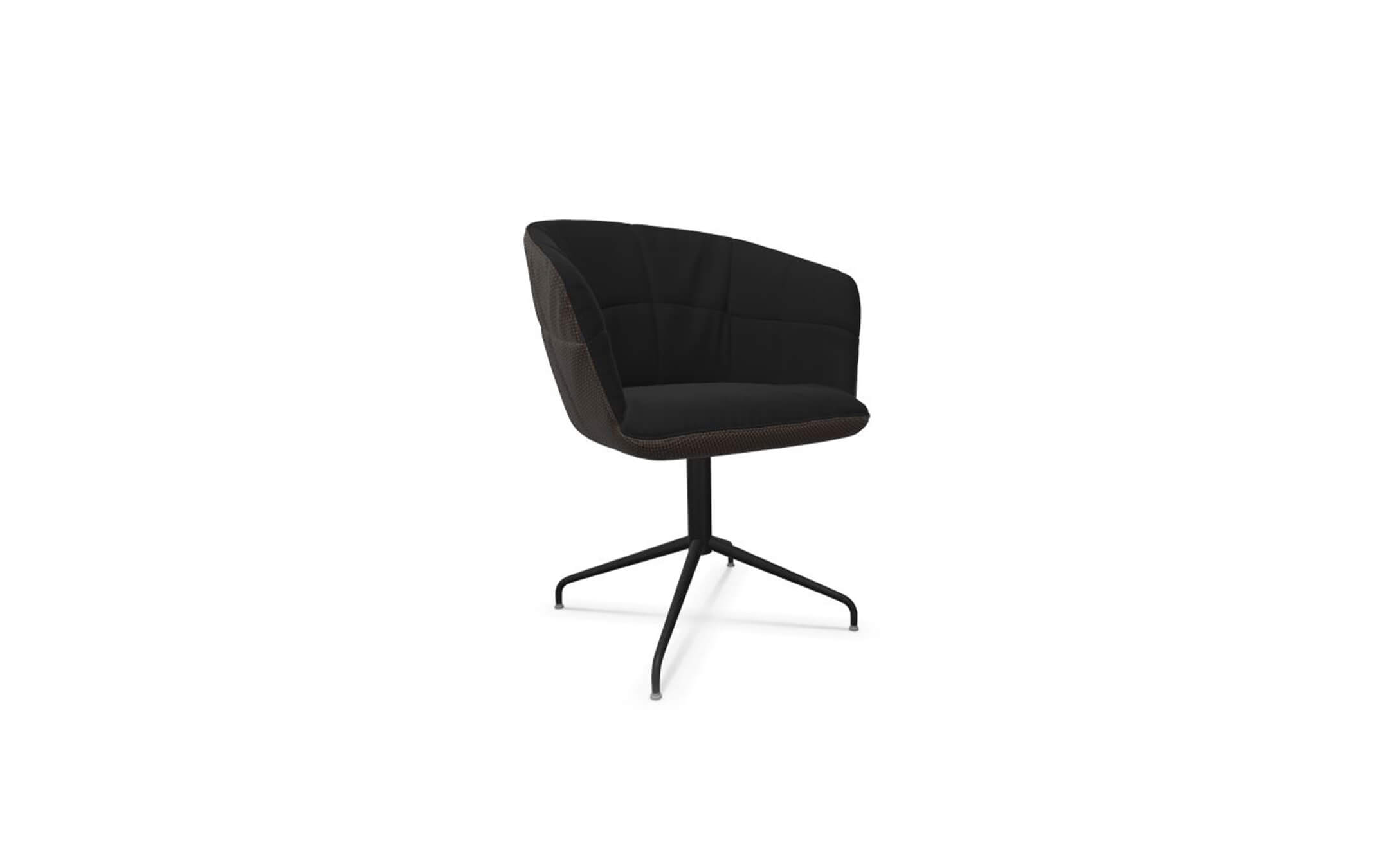 freifrau_Marla_Armchair-High_2-2_ME001_Adora-Ebony_Raphael-Blue-Marine_front Platzhalter
